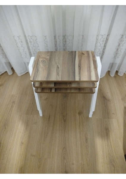 Zigon Sehpa 3'lü Tepsi Model