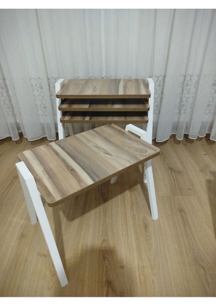 Zigon Sehpa 3'lü Tepsi Model