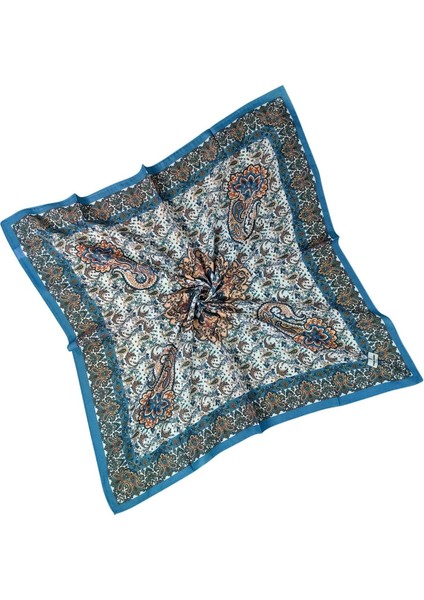 Prime Pamuk Etnik Desenli Eşarp 90X90 cm modelleri
