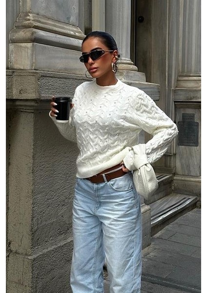 Inci Detaylı Kazak 1354 indirimleri