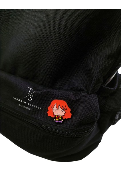 Rozet Metal Broş Hermione Granger Harry Potter Kitap Film Yaka Okul Çanta Kıyafet Şapka Takı modelleri