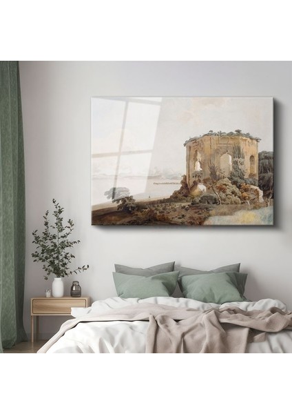 William Turner - Roma Harabeleri Cam Tablo