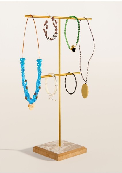 Şık Takı Düzenleyici Standı, Bileklik, Kolye ve Küpe Saklama Çözümü fiyatları