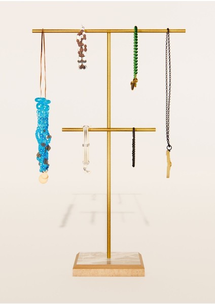 Şık Takı Düzenleyici Standı, Bileklik, Kolye ve Küpe Saklama Çözümü modelleri