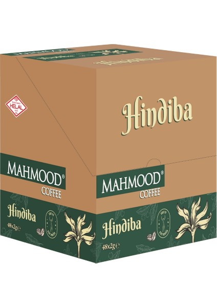 Hindiba Kahvesi 2g x 48 Adet Stick | %60 Hindiba – %40 Kahve | Şekersiz & Helal