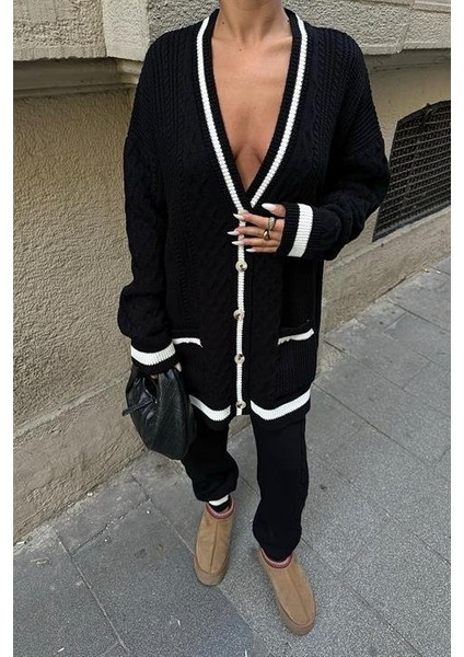 Lunadel Triko Hırka Pantolon Takım 9974