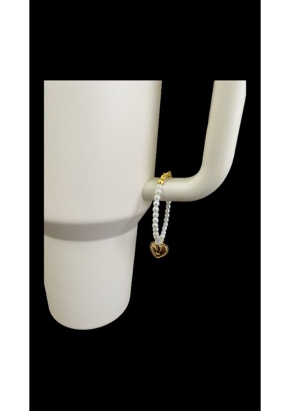 Kalpli Inci Boncuklu Charm Aksesuar, Renk Seçenekleriyle Termoslar Için Süs fiyatları