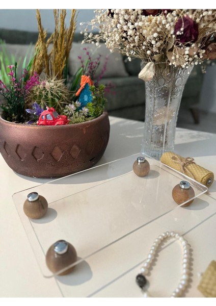 Şeffaf Takı ve Aromaterapi Düzenleyici, Turuncu Pleksi Organizer modelleri