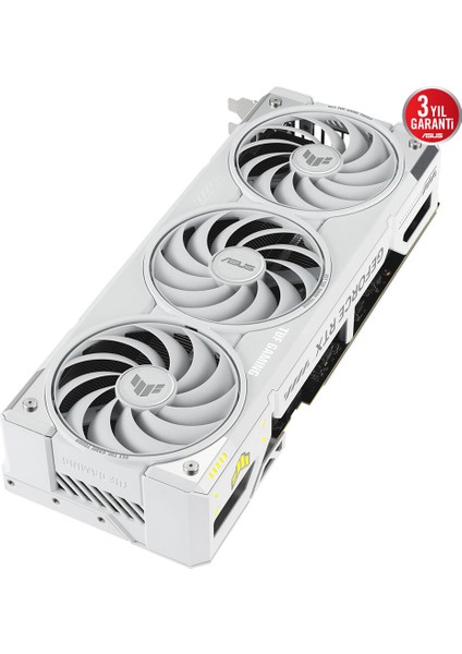 TUF-RTX5070TI-O16G-WHITE-GAMING-NVIDIA-GEFORCE-RTX 5070 TI-16GB GDDR7-256BIT--OC-2XHDMI-3XDP-RGB-DLSS4 Ekran Kartı