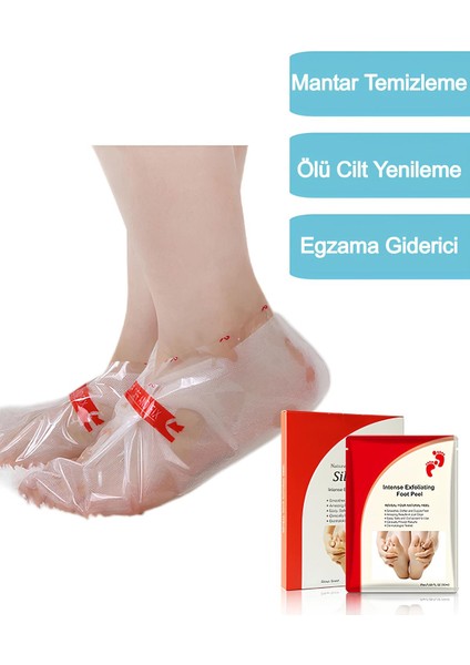 Ayak Peeling Maskesi – Nasır, Ölü Deri, Giderici, Nemlendirici Lavanta Özlü Maske