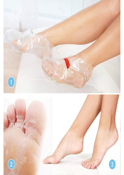 Ayak Peeling Maskesi – Nasır, Ölü Deri, Giderici, Nemlendirici Lavanta Özlü Maske