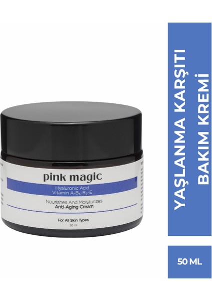 Anti-Aging Besleyici ve Nemlendirici Yüz Kremi