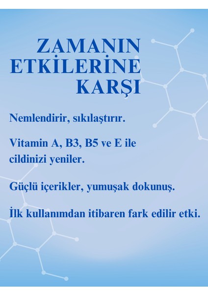 Anti-Aging Besleyici ve Nemlendirici Yüz Kremi