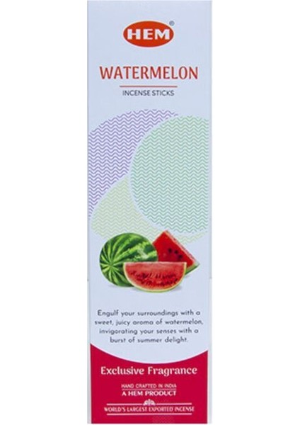 Elite Watermelon (Karpuz) Exclusive Organik Tütsü Tekli Paket 1 Adet