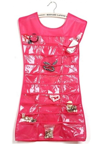 Pembe Elbise Şeklinde Takı Organizeri, Şık ve Fonksiyonel Depolama Çözümü fiyatları