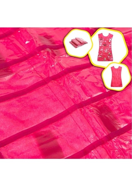 Pembe Elbise Şeklinde Takı Organizeri, Şık ve Fonksiyonel Depolama Çözümü fırsatları