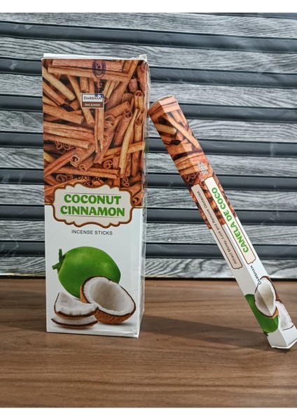 Elite 20 Adet Çubuk Tütsü Coconut Cinnamon Kokulu 1 Adet