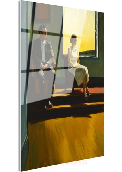 Edward Hopper - Excursion Into Philosophy Cam Tablo