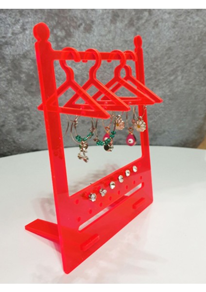 Şık ve Kullanışlı Takı Organize Standı, Pleksi Tasarım Ürün.