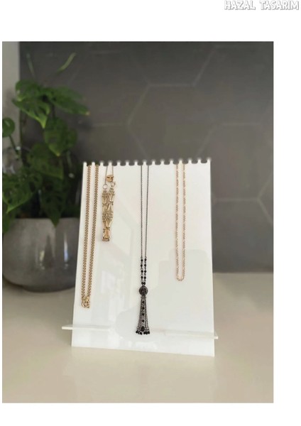 Şeffaf Pleksi Büyük Kolye Standı 30 x 20 Mücevher / Takı / Aksesuar Plastik fiyatları