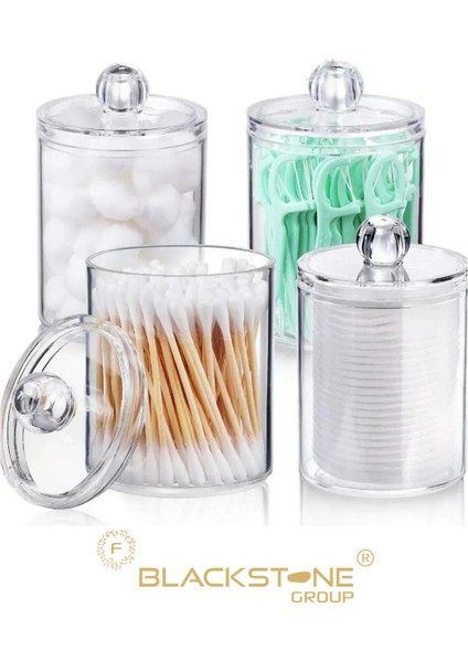 Banyo ve Makyaj Düzenleyici Seti, 4'lü, Şeffaf, Pratik ve Şık Organizatör