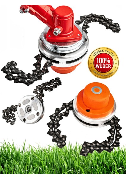 Pro Zincirli Tırpan Canavar Başlık Benzinli Tırpan 40 Diş Bıçak Elmas Testere 2li Set fiyatları