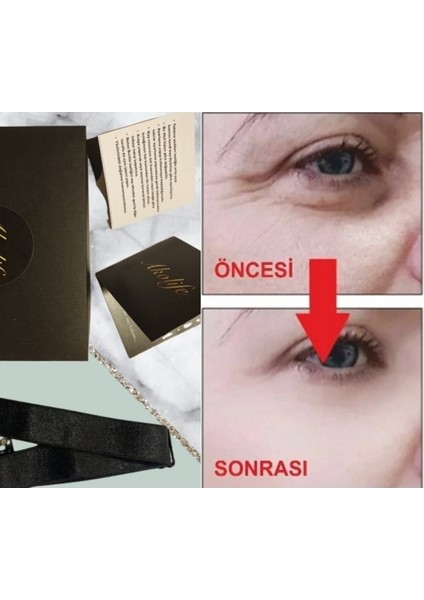 Göz Germe Bandı, Botoks Etkili, Ince Bant, Güçlü Tutuş, Modern ve Şık Tasarım
