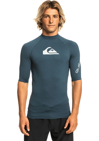 All Time Uv Korumalı Kısa Kollu Yetişkin Mayosu EQYWR03358-NAVY