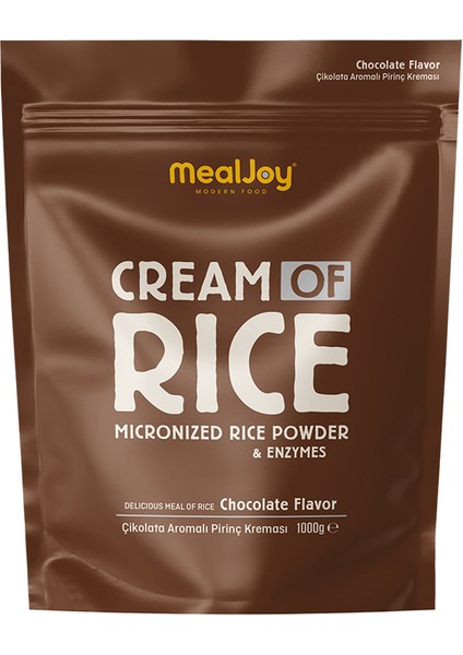 Cream Of Rıce Çikolata 1000 gr 20 Servis