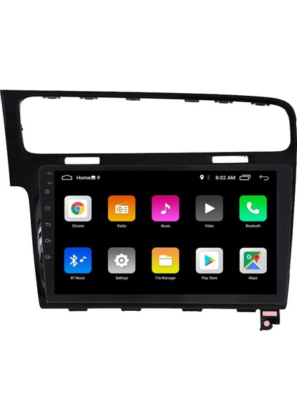 Volkswagen Golf 7 Android Carplay Navigasyon Multimedya Ekran Teyp 2gb Ram + 32GB HDD