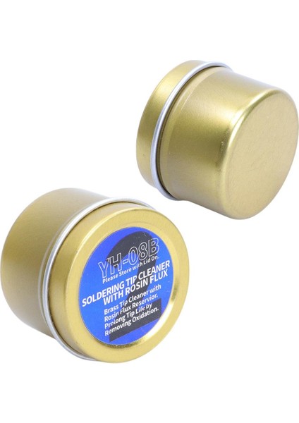 Powermaster YH-08B Lehim Ucu Temizleme Teli Reçineli Akı Rosin Lehim Havya Ucu Temizleme