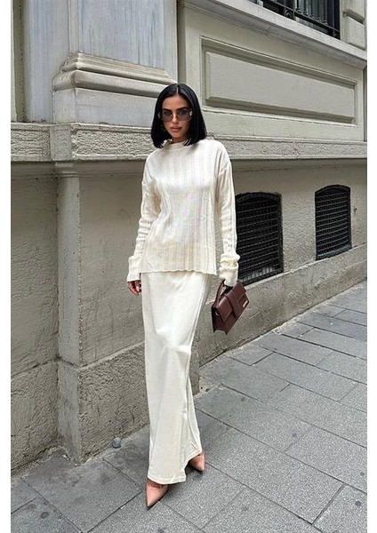 Darcy Etek Bluz Triko Takım 9969