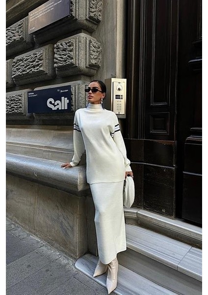 Etekli Spor Çizgili Takım 9991 indirimleri