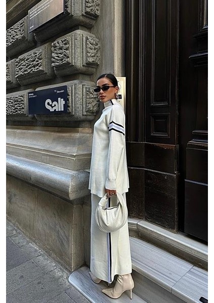 Etekli Spor Çizgili Takım 9991