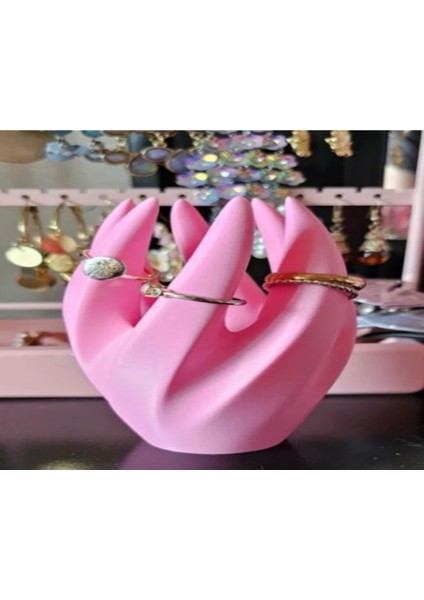 Pembe El Yüzük ve Takı Organizeri, Şık ve Düzenli Saklama Çözümü fiyatları