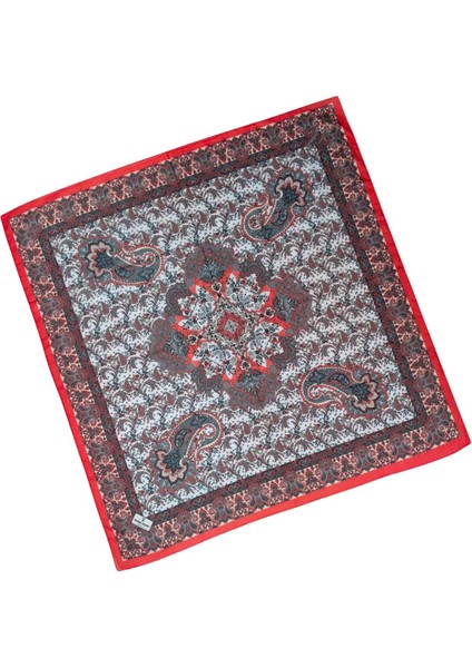 Prime Pamuk Etnik Desenli Eşarp 90X90 cm modelleri