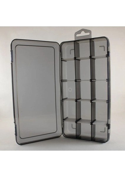 15 Bölmeli Takı ve Aksesuar Organizeri, 20X10 Cm, Antrasit Renk indirimleri