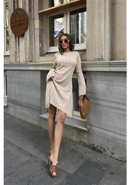 Chloe Ajurlu Sırt Dekolte Elbise 2760