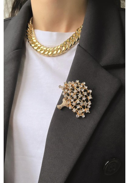 Hayatağacı İğneli Broş