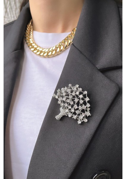 Hayatağacı Iğneli Broş