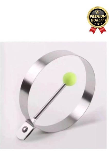 Premium Metal Yanmaz Yapışmaz Sunum Görsel Yumurta Krep Gözleme Şekillendirici Yuvarlak Omlet Kalıbı modelleri