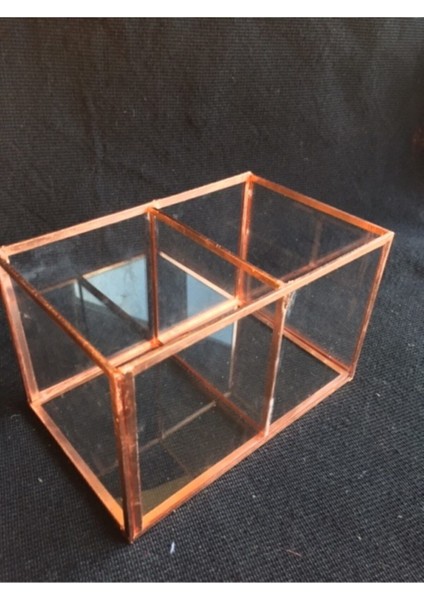 Cam Bölmeli Makyaj ve Kalemlik Organizeri, Şık ve Düzenli Saklama Çözümü fırsatları