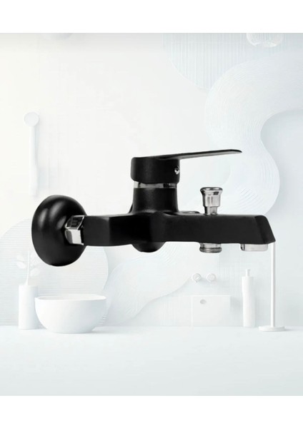 Siyah Robot Duş Seti , Lux Kare Eviye , Lavabo , Banyo Bataryası 4’lü Set indirimleri