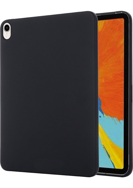 Mikrofiber Astar Sıvı Silikon Darbeye Dayanıklı Tablet Kılıfı Düşmeye Karşı Ince Hafif Koruyucu Kılıf iPad MINI(2024)/MINI(2021)-SIYAH (Yurt Dışından)