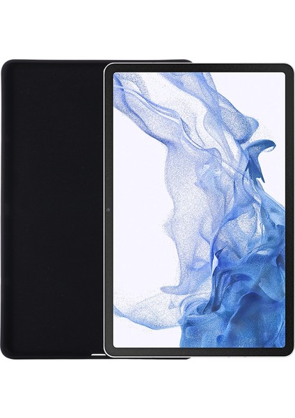 Samsung Galaxy Tab S9 Ultra Sıvı Silikon Kılıf Mikrofiber Astar Tablet Kılıfı-Siyah (Yurt Dışından) fiyatları