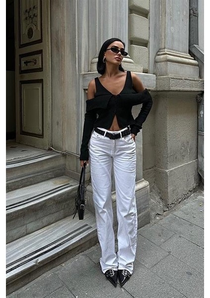 Cynthia Cut Out Triko Hırka 5116-23