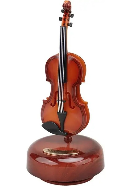 Hareketli Violin Müzik Kutusu