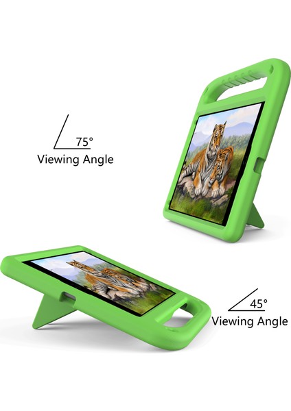 Kickstand Tasarım Sert Eva Tablet Koruyucu Kılıf Kılıfı iPad 10.2 (2020)/(2019)/(2021)-YEŞIL (Yurt Dışından) fırsatları