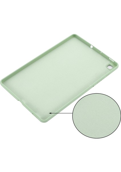 Samsung Galaxy Tab S6 Lite (2020)/(2022)/(2024)MIKROFIBER Astarlı Sıvı Silikon Kılıf Düşmeye Lı Tablet Kılıfı-Yeşil (Yurt Dışından) indirimleri