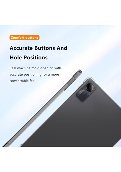 Xiaomi Redmi Pad Se Kılıfı Düşme Koruması Tpu Tablet Kılıfı Şeffaf Tablet Kabuğu (Yurt Dışından) fırsatları